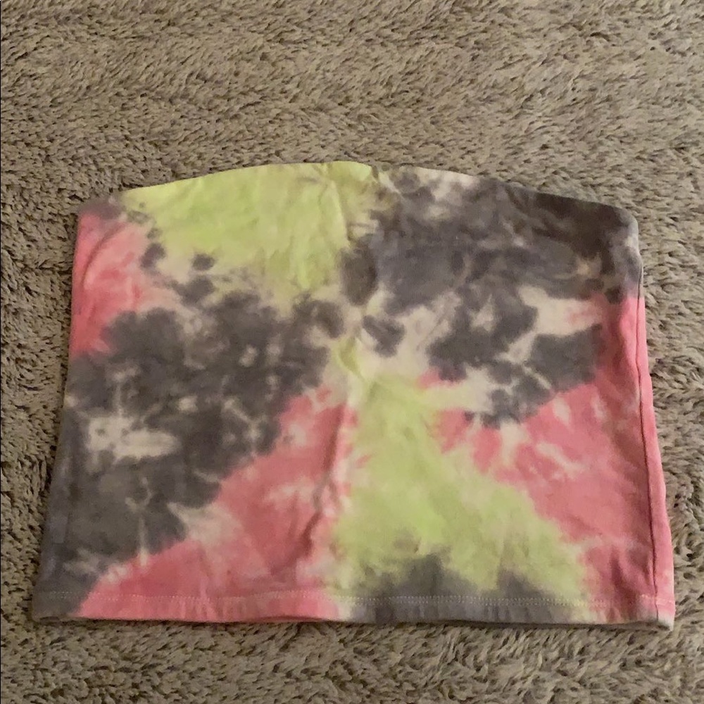tie dye tube top